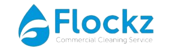 A green background with the word flood written in blue.